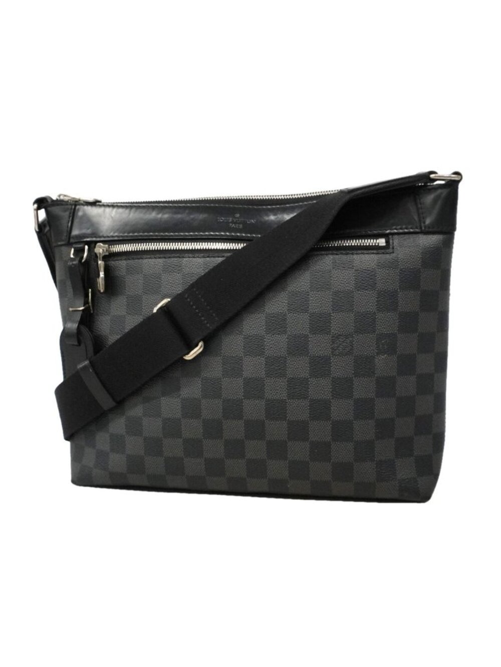 Louis Vuitton Shoulder Bag Damier Graphite Mick PM NM Black Gray